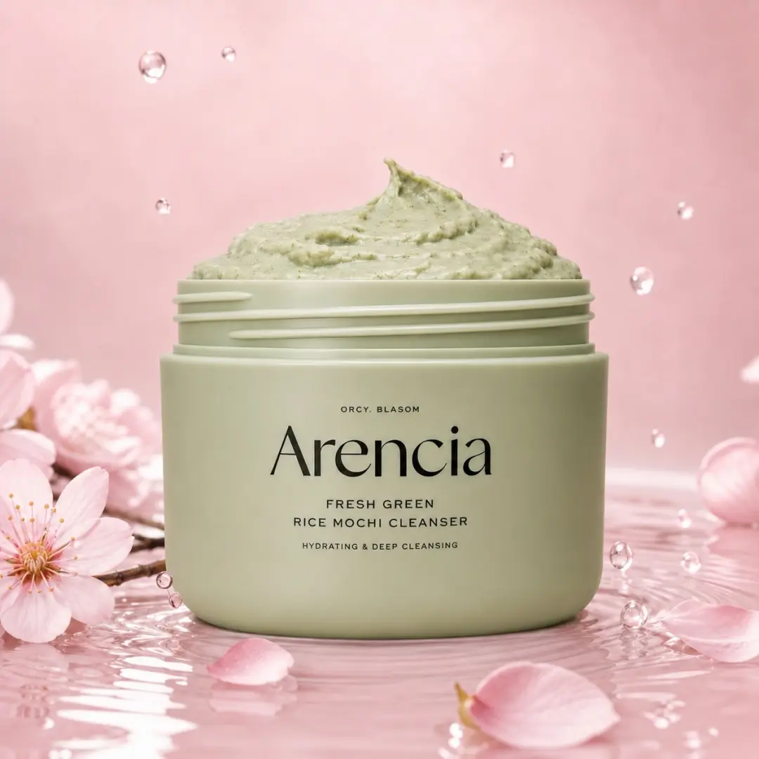 Arencia Fresh Green Rice Mochi Cleanser