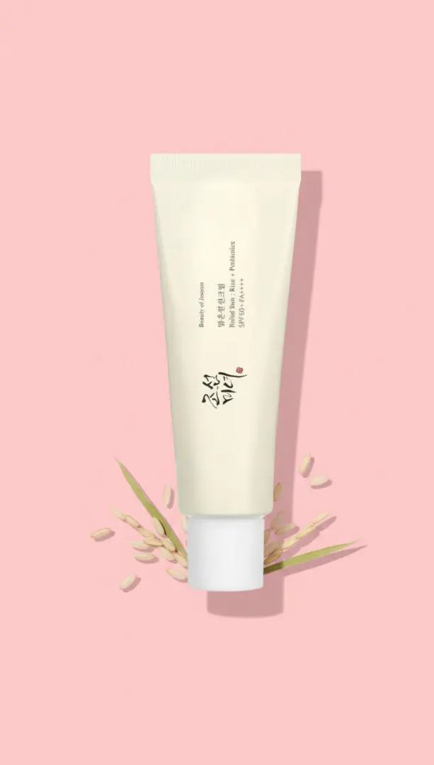 Relief Sun: Rice + Probiotics SPF50+ PA++++ من Beauty of Joseon.